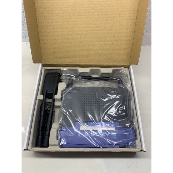 Linksys WRT54GS Wireless-G Router Broadband  2.4GHz Speed Booster - Picture 7 of 10